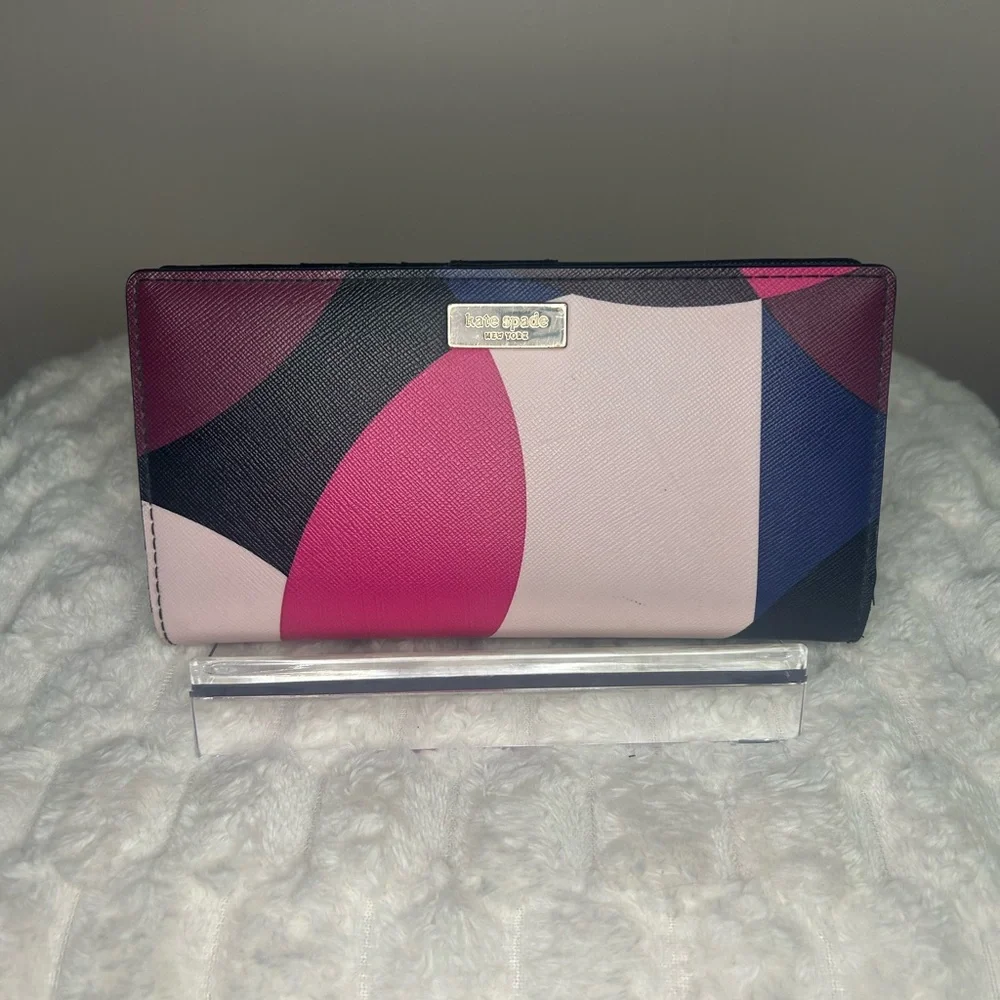 Kate Spade New York Laurel Way Sammi Multicolored Backpack with Wallet Set